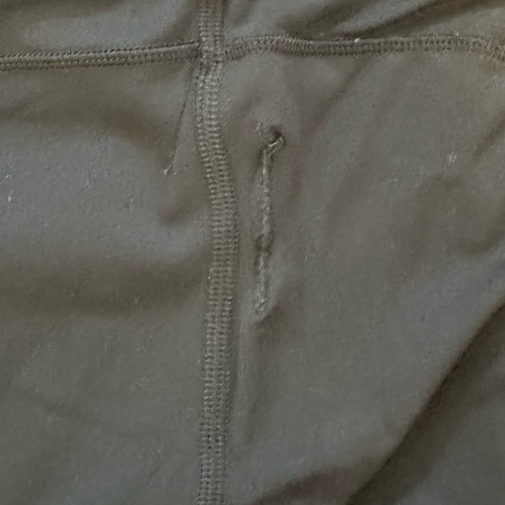 Lululemon Black Leggings with Logo and Stud Detail - Picture 5 of 6